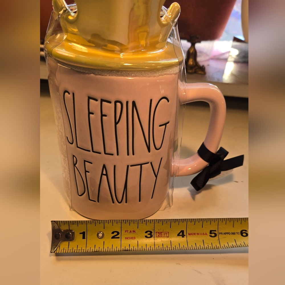 Rae Dunn Sleeping Beauty Mug with Crown Lid - Picture 7 of 7